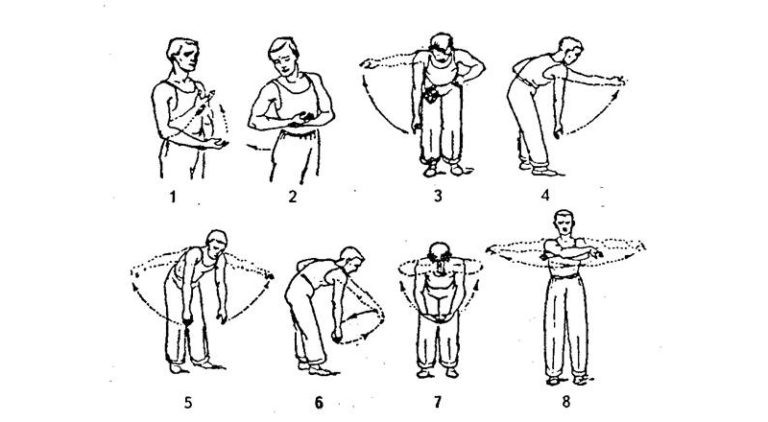 Гимнастика для плечевых суставов